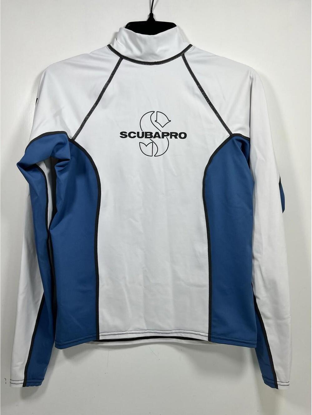 ScubaPro T-Flex Rash Guard Long Sleeve Top Shirt Women Sz L White